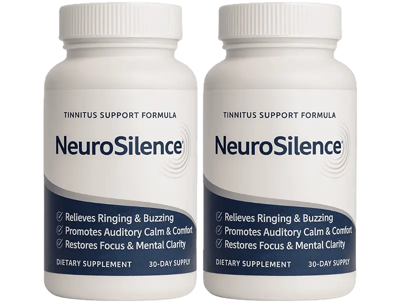 NeuroSilence Hearing Support Supplement Bottle